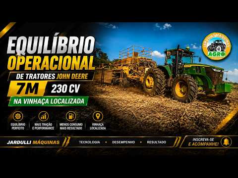 EQUILÍBRIO OPERACIONAL DE TRATORES NA VINHAÇA LOCALIZADA