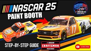 NASCAR 25 Paint Booth - Tide Truck