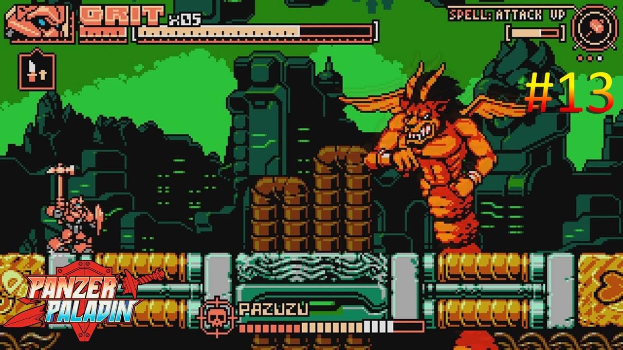 Panzer Paladin - Pazuzu Boss Fight