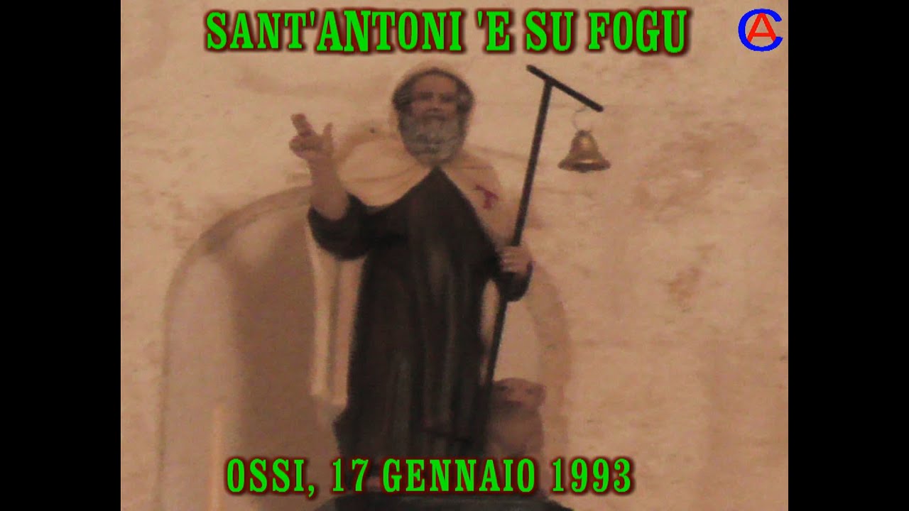 SANT'ANTONI 'E SU FOGU, OSSI, 17/01/1993