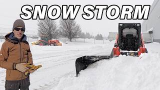Highlights from Big Snow Storm Snow Removal in 2026 | Kubota | Deere | New Holland | Chevrolet