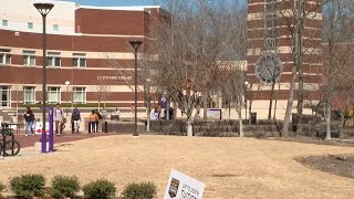 ECU students have vigil to show solidarity with Ukraine