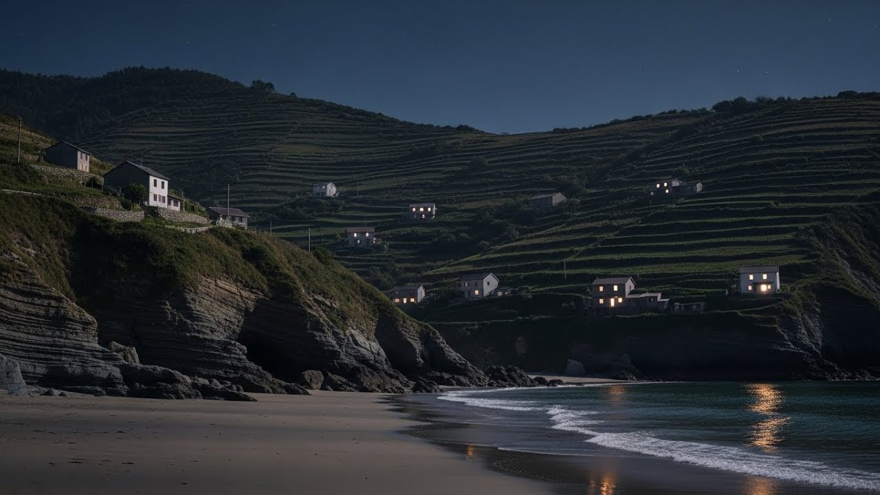 Cinematic Natural Ocean Wave Ambience for Deep Sleep All Night