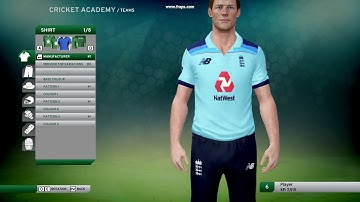 ENGLAND ODI KIT 2020 FOR DBC 17 BY RAHEEL MALIK OFFICIAL