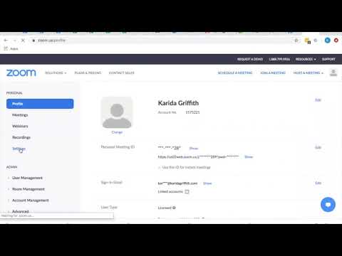 Video Zoom Advanced Audio Settings for Laptop &... - youtube