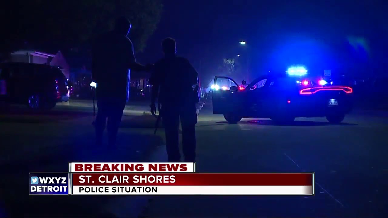 Police situation in St. Clair Shores - YouTube