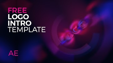 Neon Lights Logo Reveal Intro - Free After Effects Template