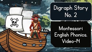 English Phonics for Kids –Lesson 14, Digraph Story No.2, blends with digraph.