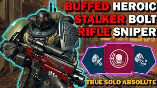 Sniper ELIMINATES Tyranids With BUFFED Deathwatch Stalker Rifle - True Solo Absolute |Space Marine 2