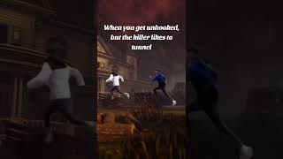 When the killer likes to tunnel #gaming #dbd #deadbydaylight #memes #gamingshorts #dbdmemes