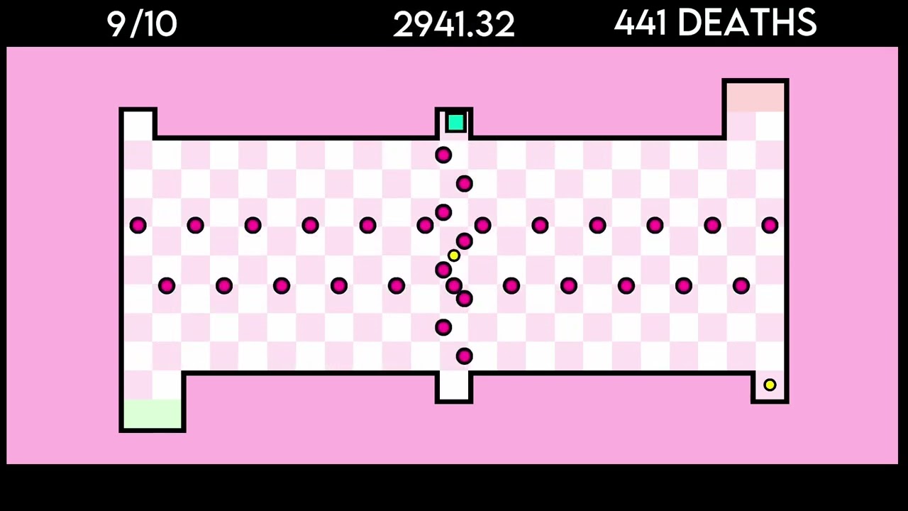 HARDEST PLATFORMER I PASSED - worlds hardest game by Circlemaniac (Insane Demon) - Geometry Dash 2.2