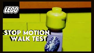 Lego Stop Motion - Walk test