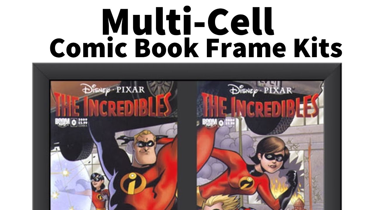 Bags Unlimited Multi-Cell Comic Book Frame Kit | How to Assemble & Display Your Comic Collection