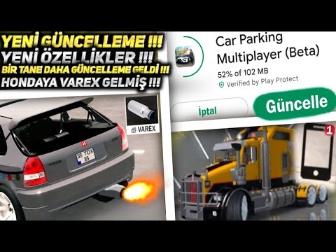 OYUNA BİR TANE DAHA YENİ GÜNCELLEME GELDİ !!! YENİ ÖZELLİKLER !!! // Car Parking Multiplayer