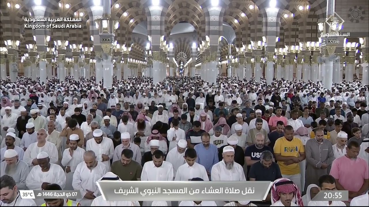 صلاة العشاء للشيخ عبدالله القرافي 7 ذو الحجة 1446هـ