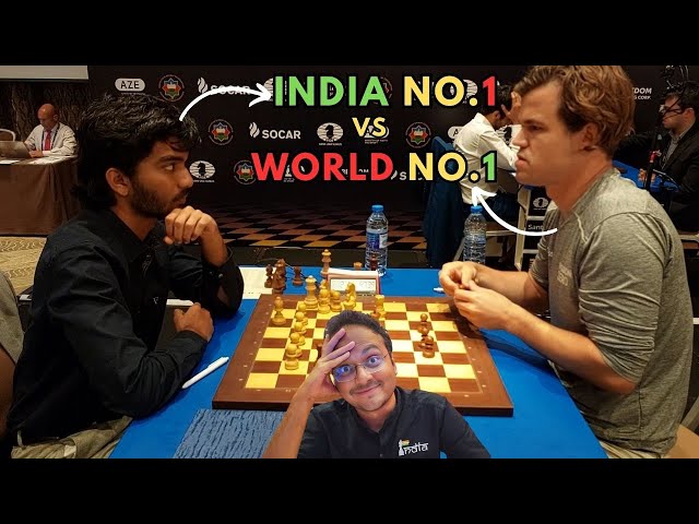 D Gukesh to face Magnus Carlsen in FIDE World Cup quarters