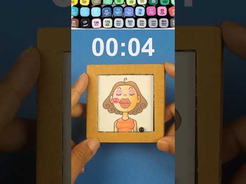 Selenne Doppelganger From Thatu0027s not my neighbor Cardboard Puzzle Game #shorts #games #craft