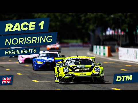 Drama & Crashes at the Norisring | Highlights DTM Race 1 - Norisring | DTM 2022