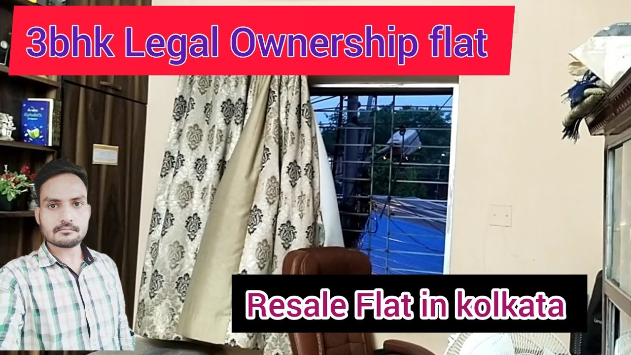 3bhk Legal Ownership flat For sale//picnic Garden kolkata// resaleflat