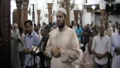 سورة الواقعة للشيخ مصطفى عزت حميدان من تراويح ليلة 26 رمضان 143 من مسجد قطز بمصر الجديدة