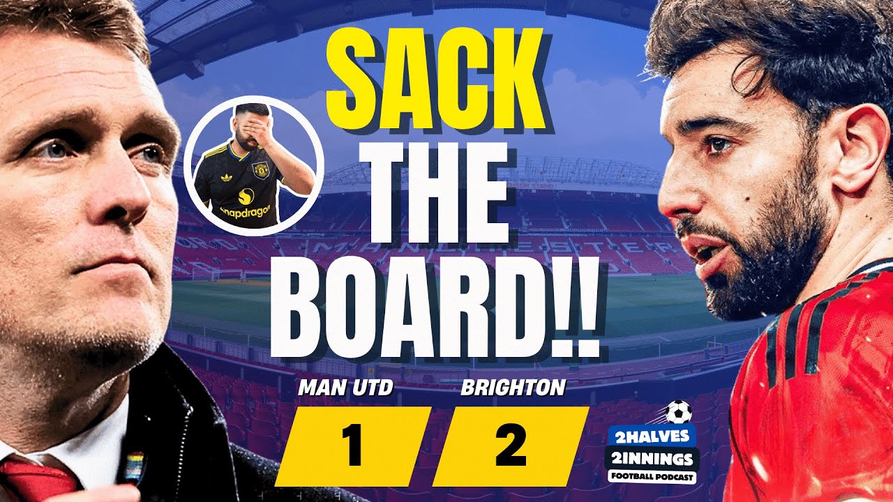 Man Utd's CRISIS! Man Utd 1 - 2 Brighton | Portsmouth 1 - 4 Arsenal | FAN REACTION