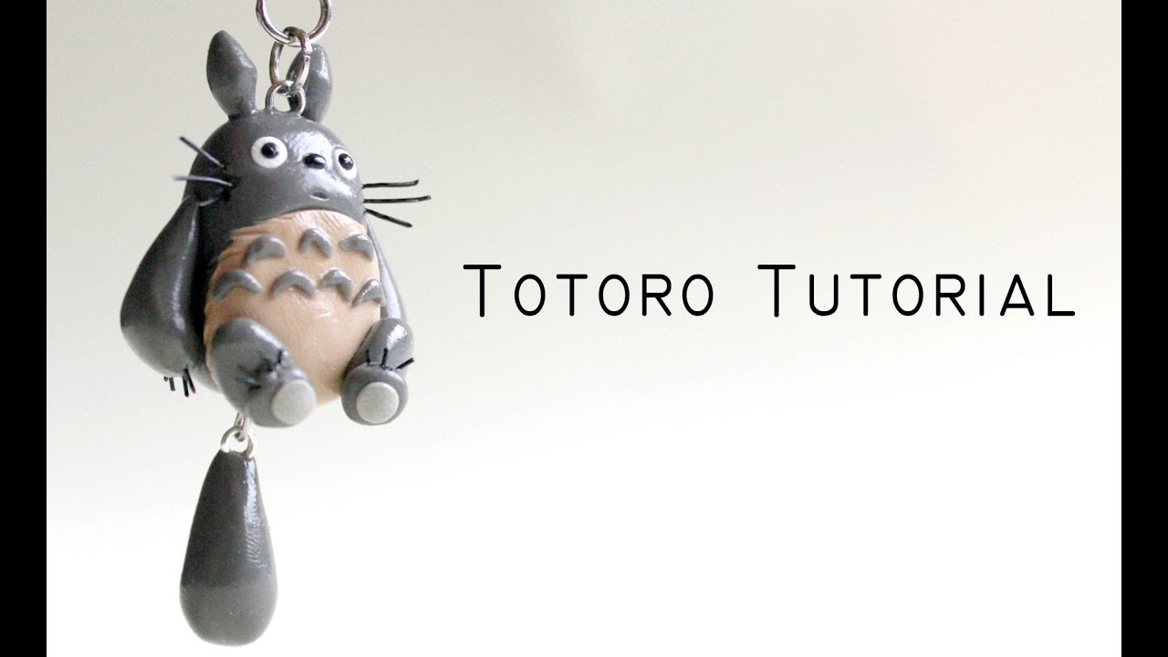 Totoro 龙猫 Polymer Clay Tutorial (My Neighbor Totoro) YouTube