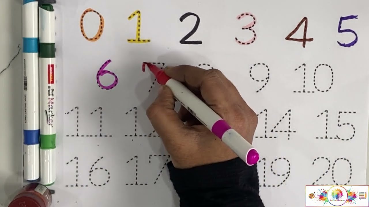 Learn 0-20 numbers with me 