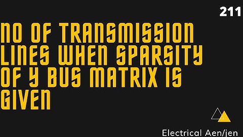 YBus Matrix Of 100 Bus Interconnected System Is 80% Sparse.Number Of Transmission Lines In System