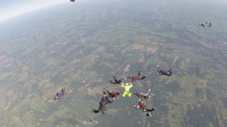 "Big Way" Skydive Training Jump #6 with Guy Wright - 7-10-16 - Eddie Hook