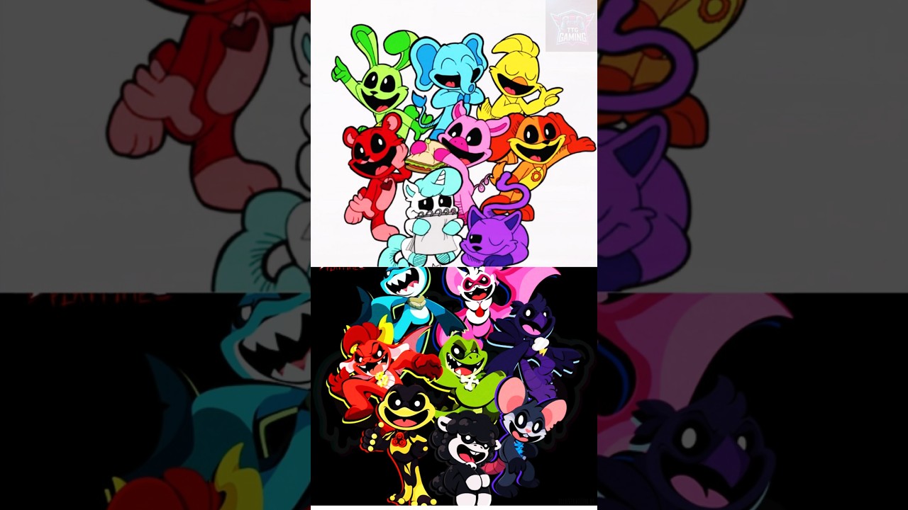 Smiling Critters vs Nightmare Critters | 