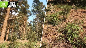 ⁴ᴷ⁶⁰ RTX™ 4090 Unreal Engine 5.1 Nanite - Ultra Realistic Dense Forest Demo Close to Real Life?!