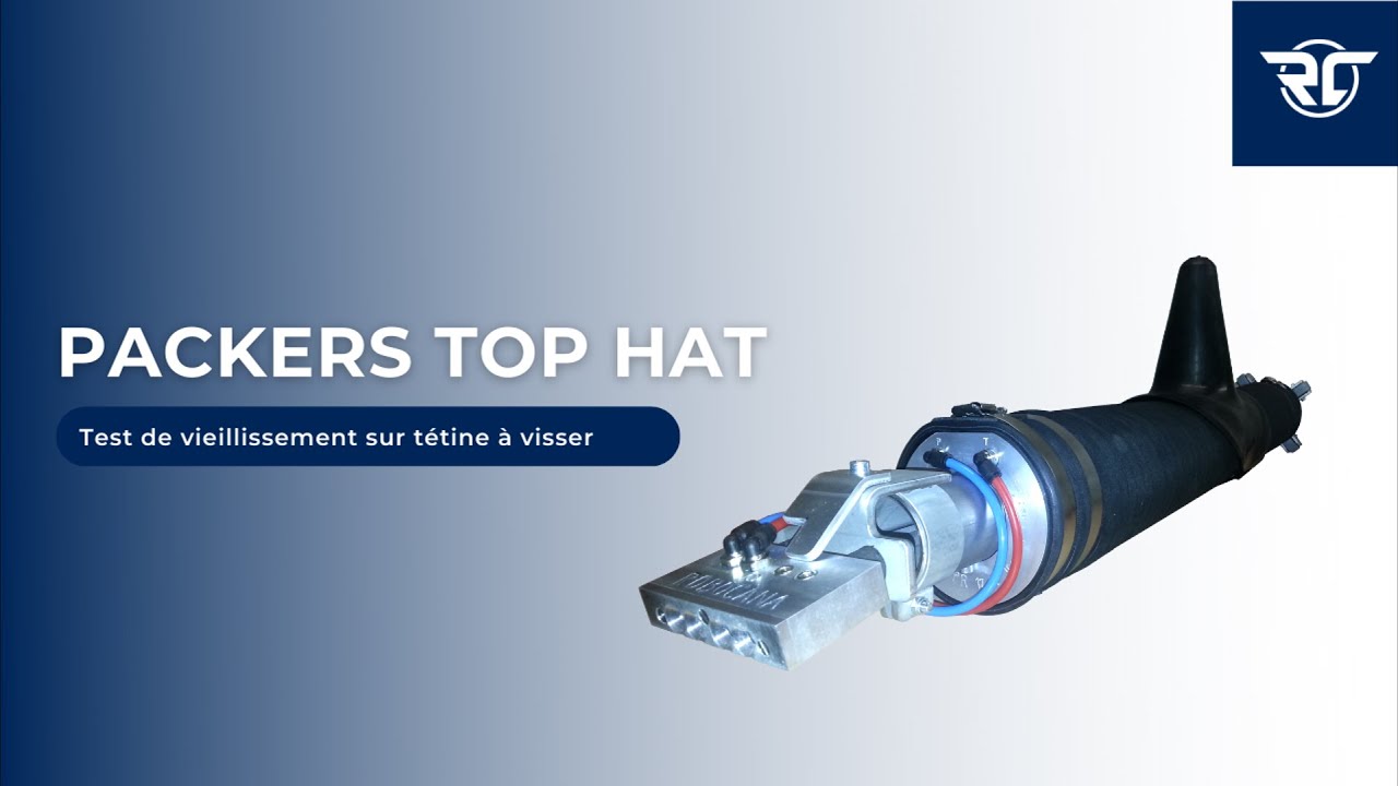 Cas Client Packers Top Hat Test de vieillissement sur tétine à visser