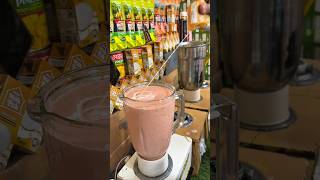 pure fruit shake energy booster glass #fruit