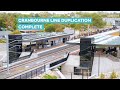 Cranbourne line upgrades  track duplication complete