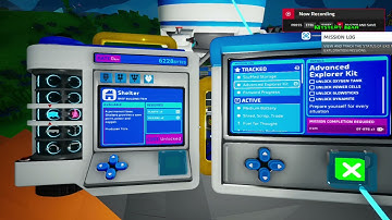 Astroneer | Advance Explorer Kit | Unlock Oxygen Tank power cells Glowsticks and Dynamite
