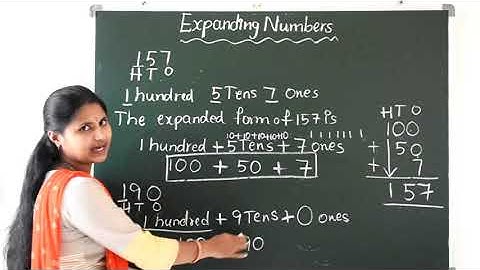 Expanded Form of 3-Digit Numbers Class-2  #Maths#