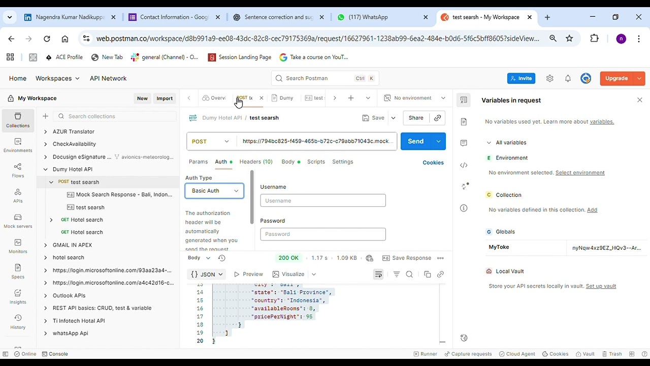 Postman Mock Server Setup!