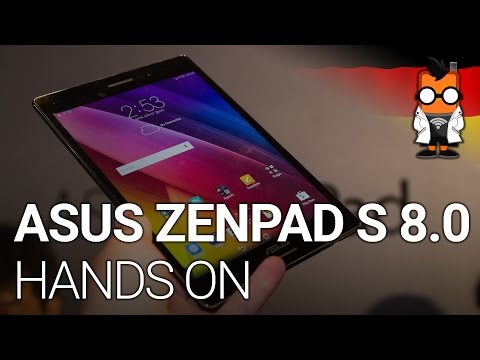 ASUS ZenPad S 8.0 mit 2K Display und 4GB RAM im Hands On