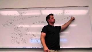 Math 160, Apr 5 Lecture, part 1 of 3