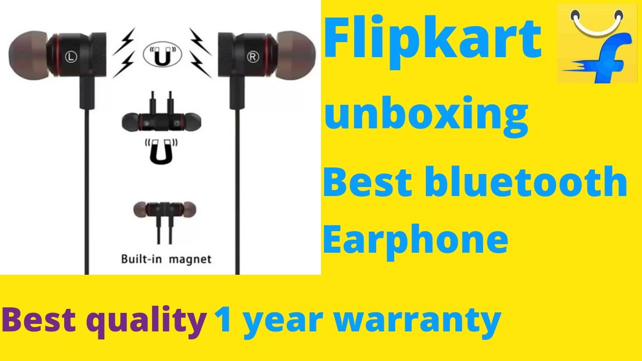 Best bluetooth earphone | 1 year  warranty | Best quality under 500
