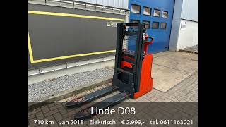 Vs-22566 Elektrische Duo Stapelaar Linde D08