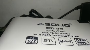 SOLID 7272 SET TOP BOX SOFTWARE BACKUP AND UPDATE INFORMATION software link
