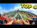TOP 4 Top 4 Must-See Attractions in Majaland 2025 🎢 | Epic Smooth POV Rides