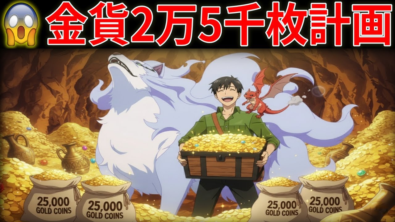 とんでもスキルで異世界放浪メシ2 第205話｜年間1億2千万円の支出！？ムコーダの金貨2万5千枚計画が凄すぎる【とんスキ / 異世界放浪メシ】
