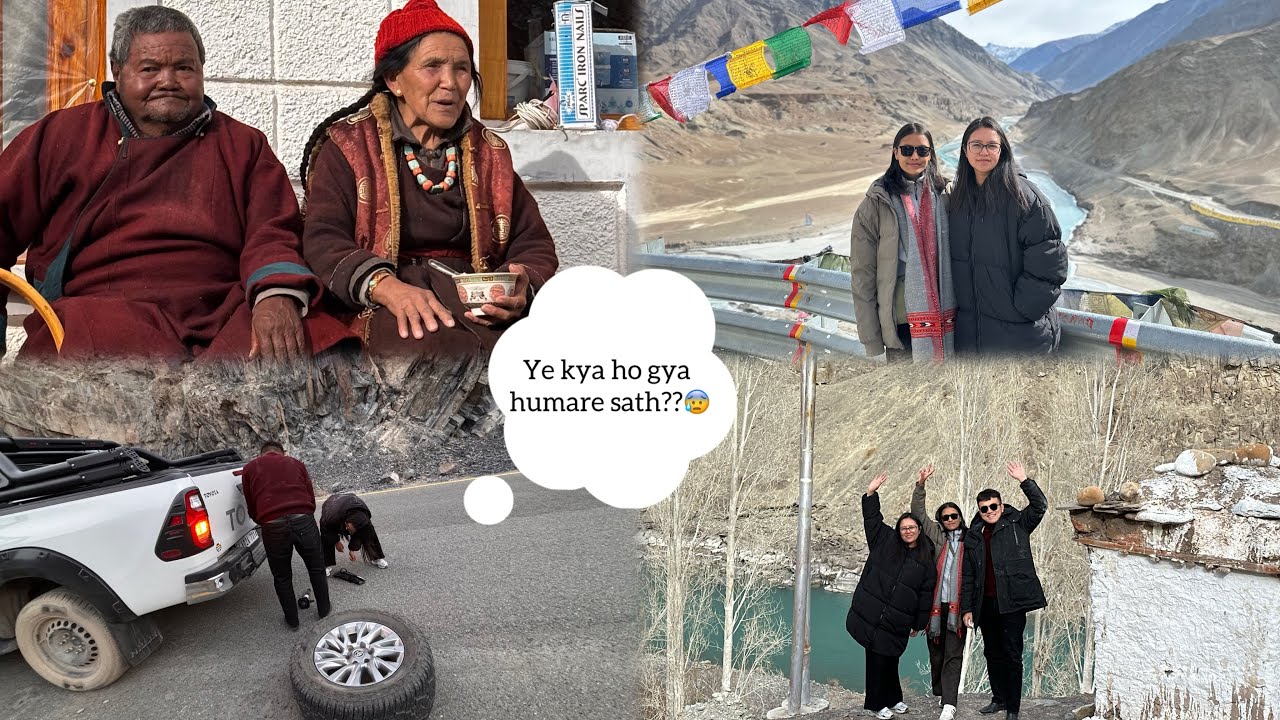 Aj hum gye 1000 years old monastery Alchi 🙏🥳 || or himare sath moye moye ho gya 🤣