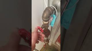 Winterizing dry sprinkler system