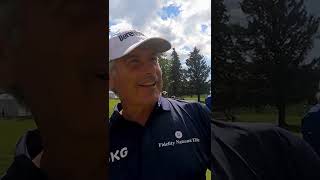 ASMR: Fred Couples driver right up close