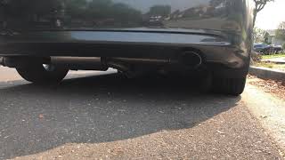 Scion tC exhaust setup- Megan racing and TRD