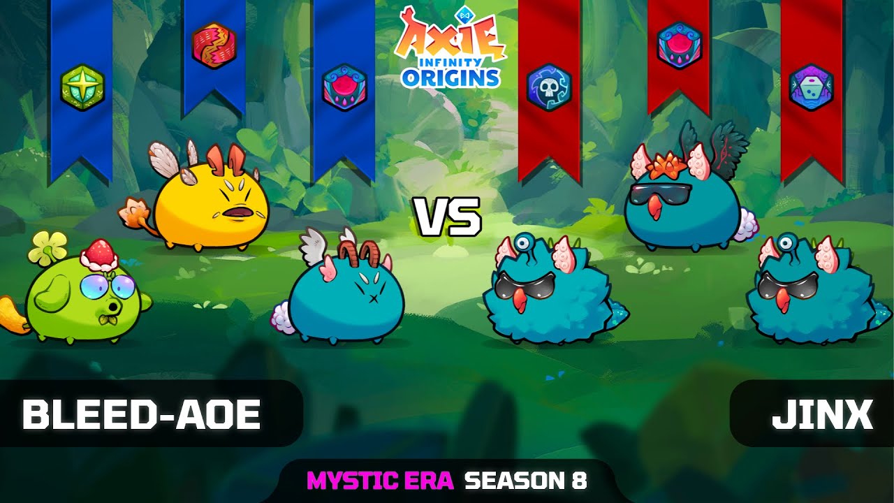 BLEED-AOE vs JINX | TOP 20 | OFF SEASON 8 | AXIE INFINITY ORIGINS
