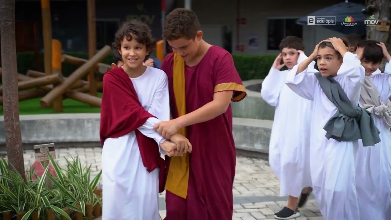 PAIXÃO DE CRISTO - ESCOLA LÁPIS DE COR/MOV.
